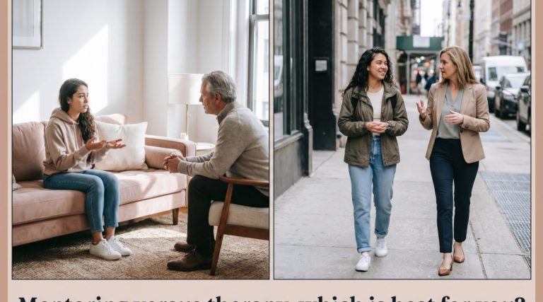 Mentor vs. Therapist: What’s the Difference and Which Do You Need?