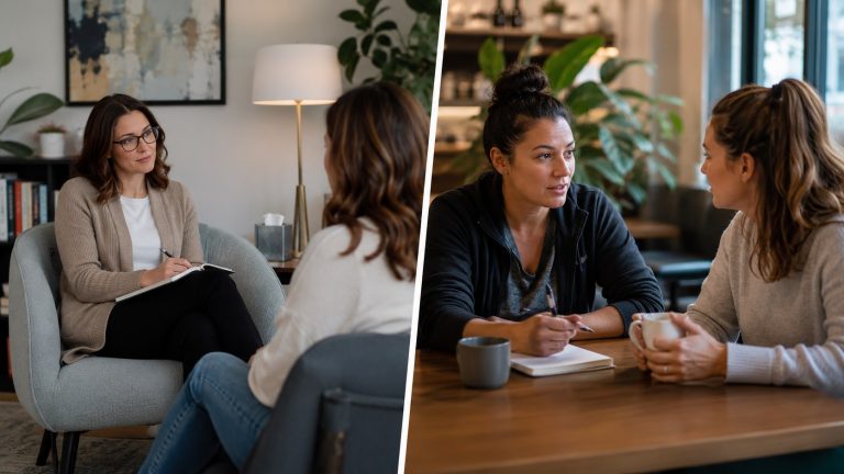 Sober Coach vs. Therapist: What’s the Difference and Do You Need Both?