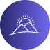 Hill icon vector image Hill icon vector image